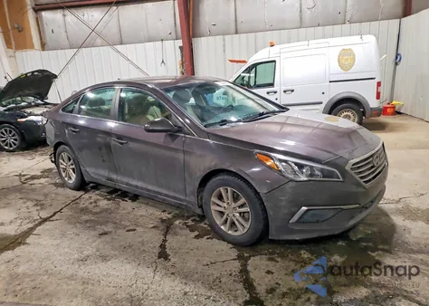 2017 Hyundai Sonata Se z USA, uszkodzony, nr VIN 5NPE24AF5HH574571